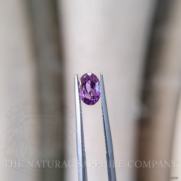 1.34 Ct. Purple Sapphire from Ceylon (Sri Lanka)