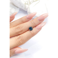 1.58 Ct. Greenish Blue Sapphire from Montana Life Style