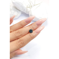 1.72 Ct. Greenish Blue Sapphire from Montana Life Style