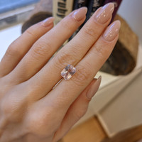 3.92 Ct. Padparadscha Sapphire from Ceylon (Sri Lanka) Life Style