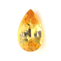 2.62 Ct. Orangish Yellow Sapphire from Ceylon (Sri Lanka) Video