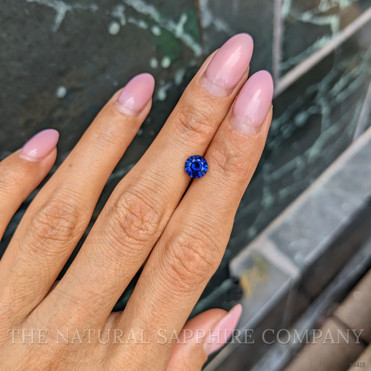 1.11 Ct. Blue Sapphire from Ceylon (Sri Lanka)