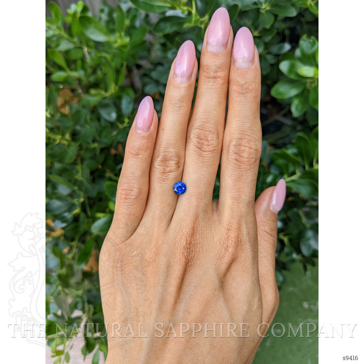 1.00 Ct. Blue Sapphire from Ceylon (Sri Lanka)