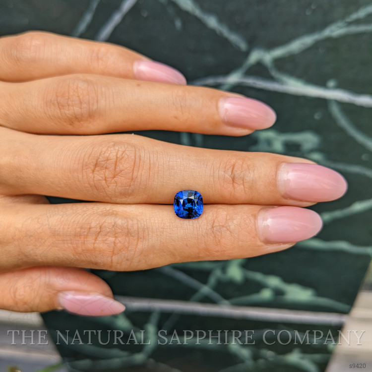 2.37 Ct. Blue Sapphire from Ceylon (Sri Lanka)