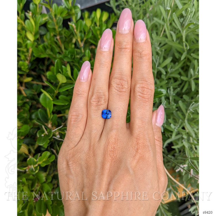 2.37 Ct. Blue Sapphire from Ceylon (Sri Lanka)