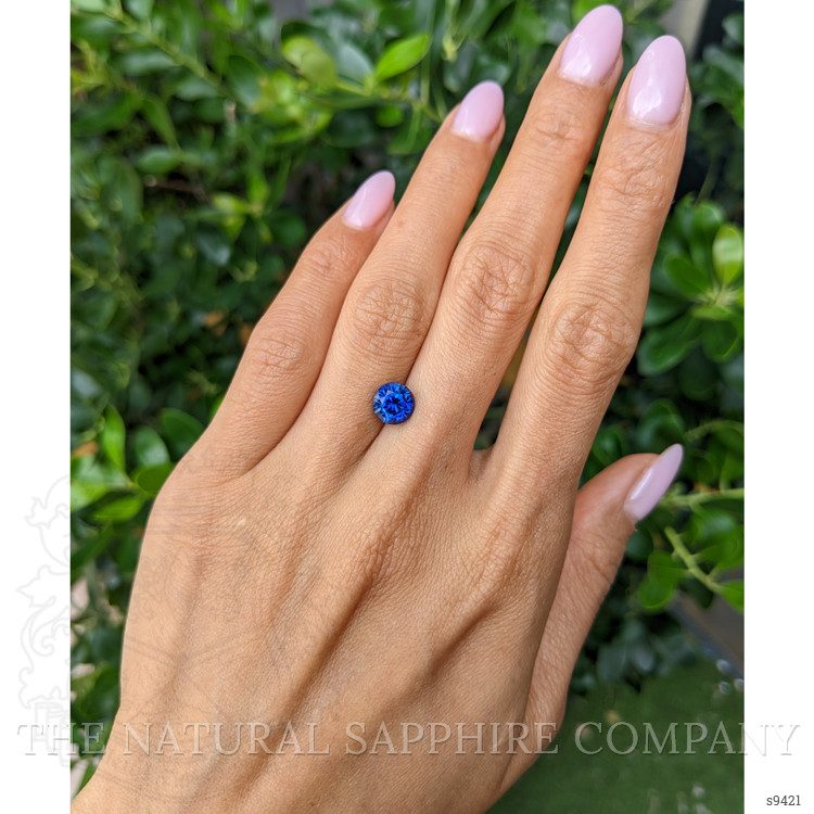 2.22 Ct. Blue Sapphire from Ceylon (Sri Lanka)