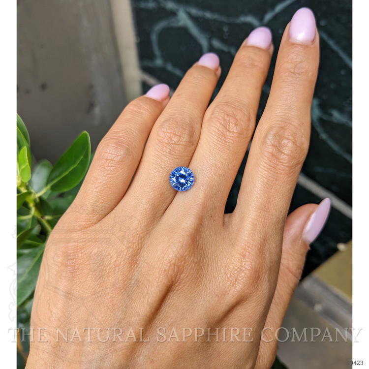 2.55 Ct. Blue Sapphire from Ceylon (Sri Lanka)