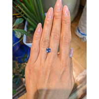 1.94 Ct. Blue Sapphire from Ceylon (Sri Lanka) Life Style