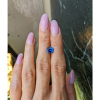 2.66 Ct. Blue Sapphire from Ceylon (Sri Lanka) Life Style