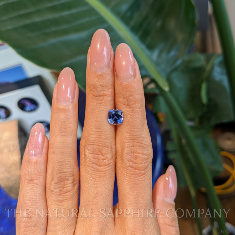 1.96 Ct. Blue Sapphire from Ceylon (Sri Lanka)