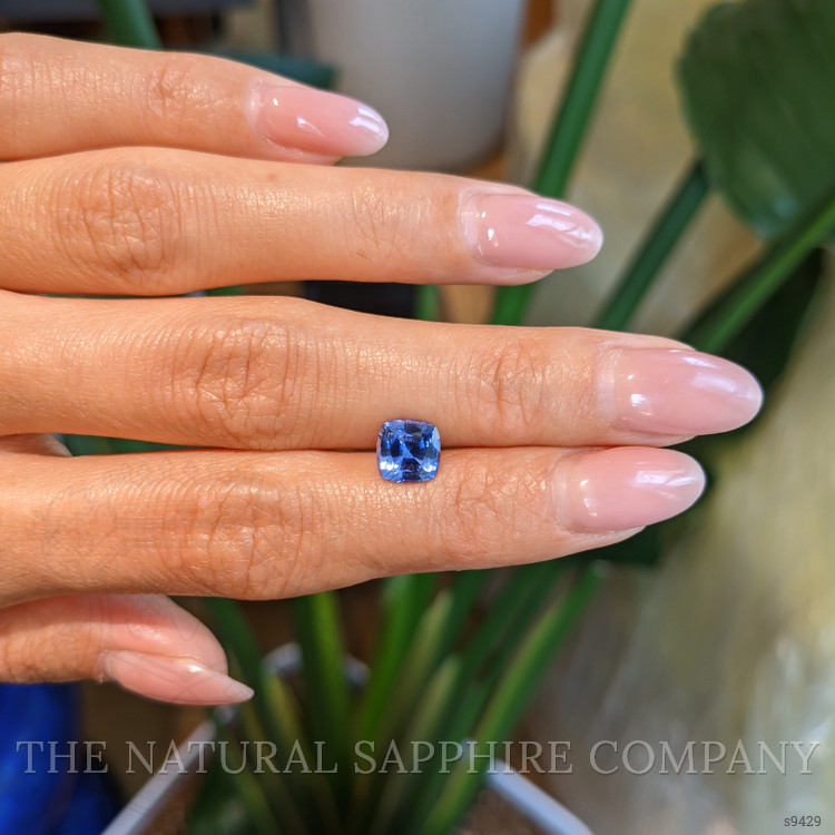 1.96 Ct. Blue Sapphire from Ceylon (Sri Lanka)