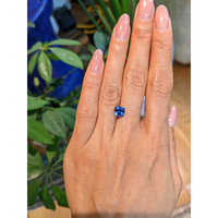 1.96 Ct. Blue Sapphire from Ceylon (Sri Lanka) Life Style