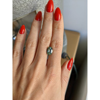 3.03 Ct. Green Sapphire from Madagascar Life Style