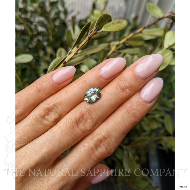 3.03 Ct. Green Sapphire from Madagascar