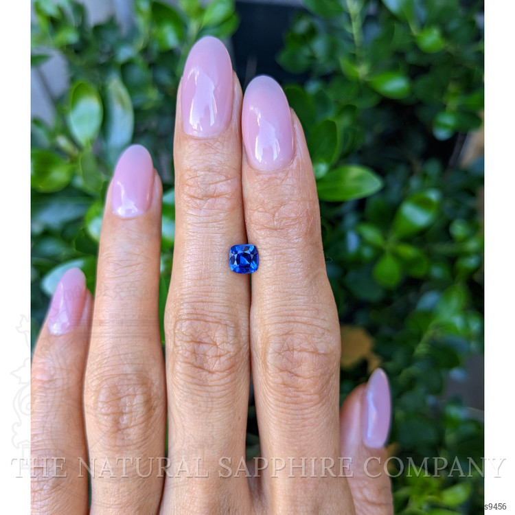 0.91 Ct. Blue Sapphire from Ceylon (Sri Lanka)