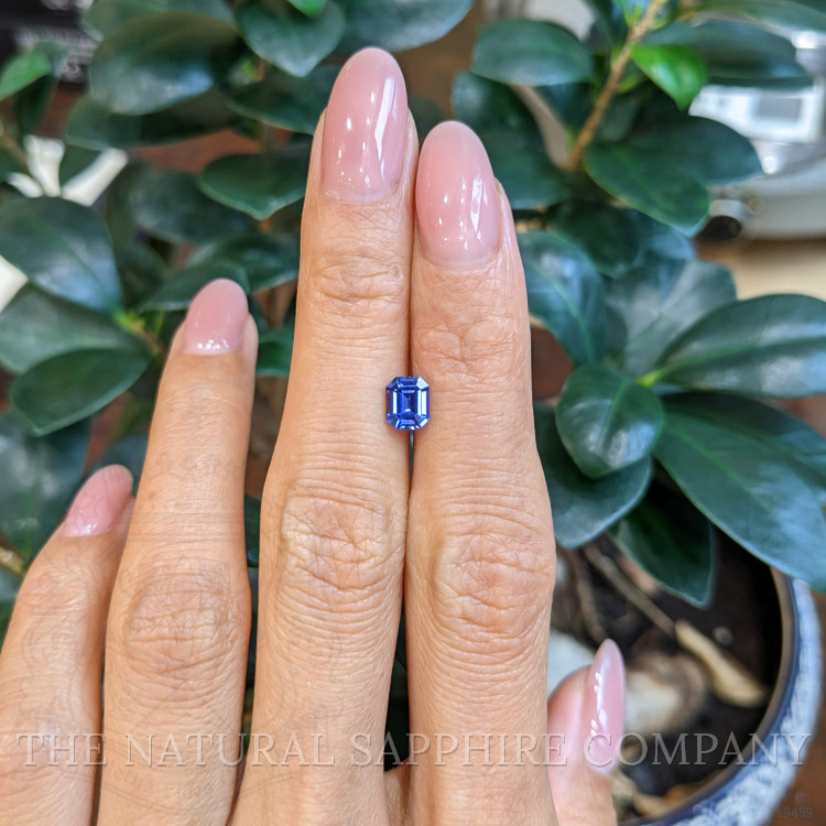 0.92 Ct. Blue Sapphire from Ceylon (Sri Lanka)