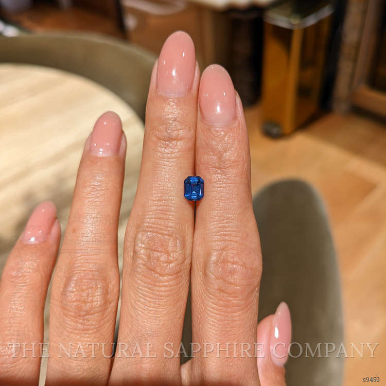 0.92 Ct. Blue Sapphire from Ceylon (Sri Lanka)
