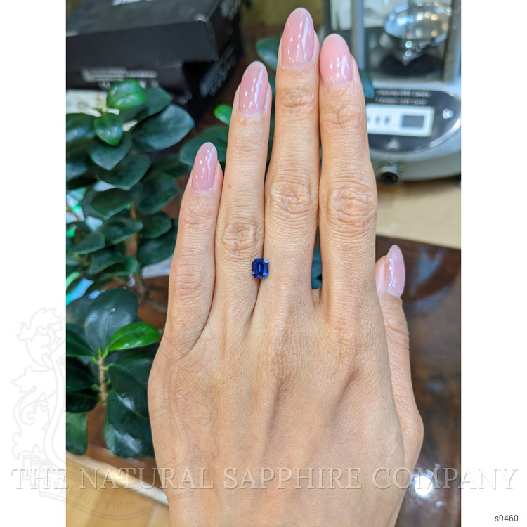 0.95 Ct. Blue Sapphire from Ceylon (Sri Lanka)