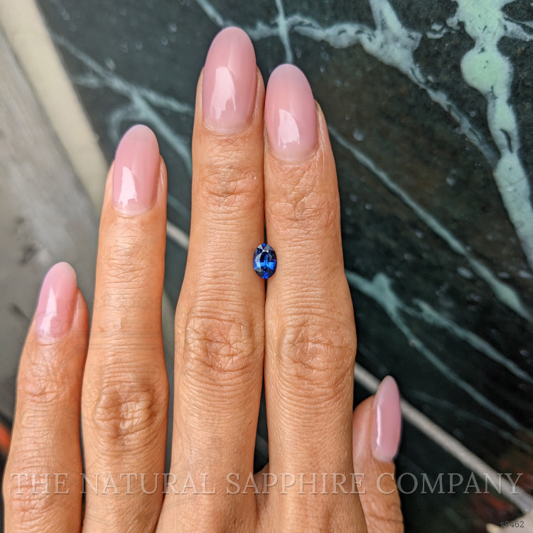 0.67 Ct. Blue Sapphire from Ceylon (Sri Lanka)