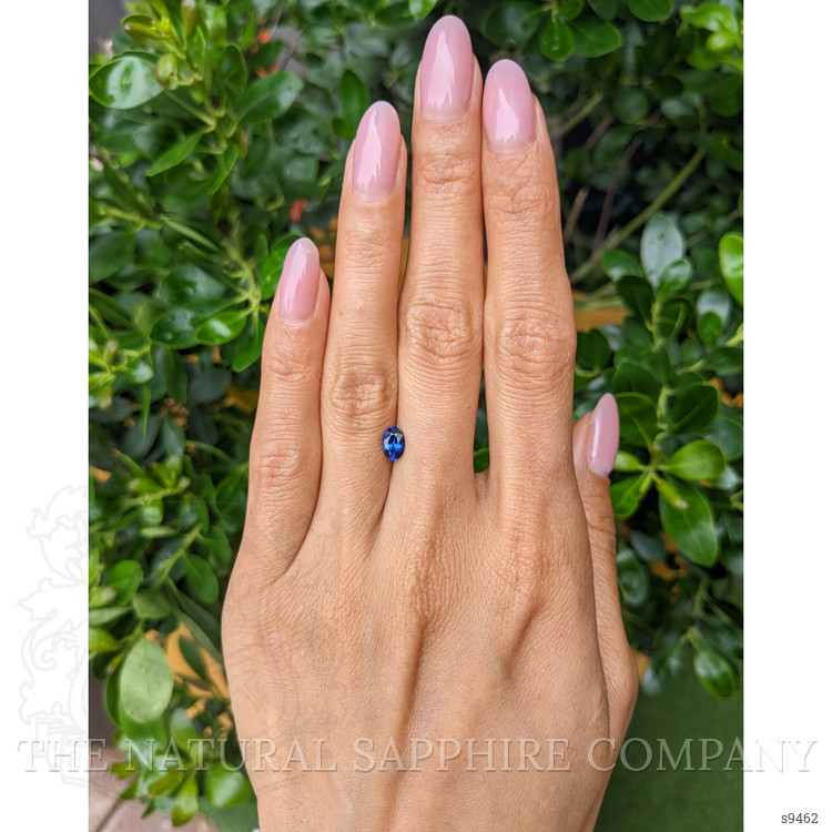 0.67 Ct. Blue Sapphire from Ceylon (Sri Lanka)