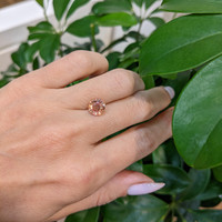 2.36 Ct. Padparadscha Sapphire from Madagascar Life Style