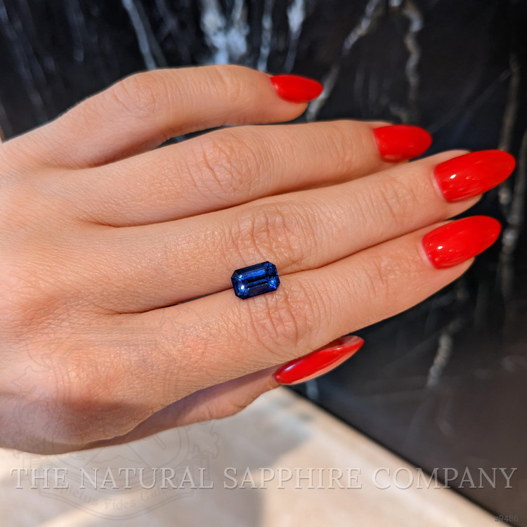 2.57 Ct. Blue Sapphire from Ceylon (Sri Lanka)