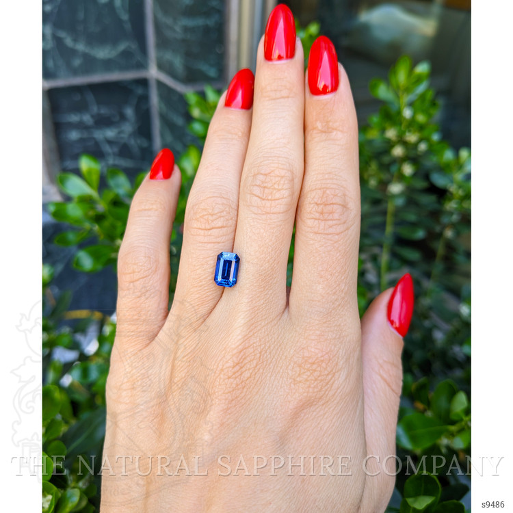 2.57 Ct. Blue Sapphire from Ceylon (Sri Lanka)