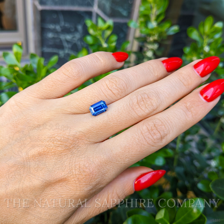 2.57 Ct. Blue Sapphire from Ceylon (Sri Lanka)