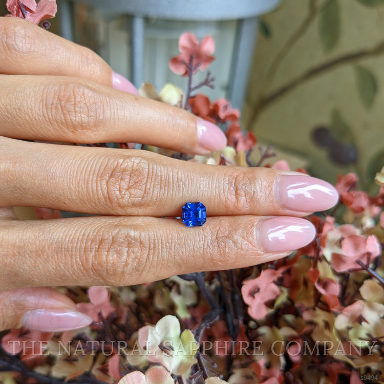 1.33 Ct. Blue Sapphire from Ceylon (Sri Lanka)