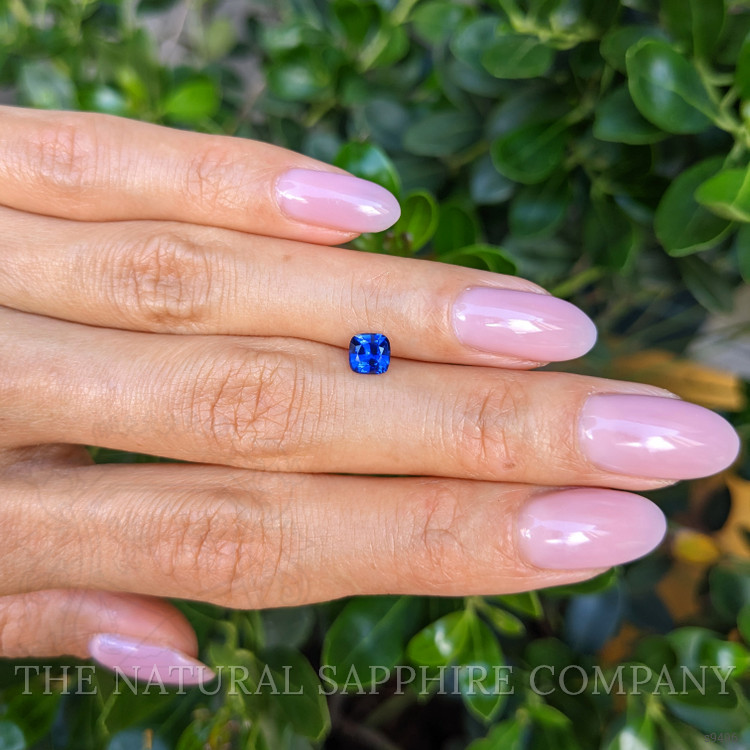 0.77 Ct. Blue Sapphire from Ceylon (Sri Lanka)