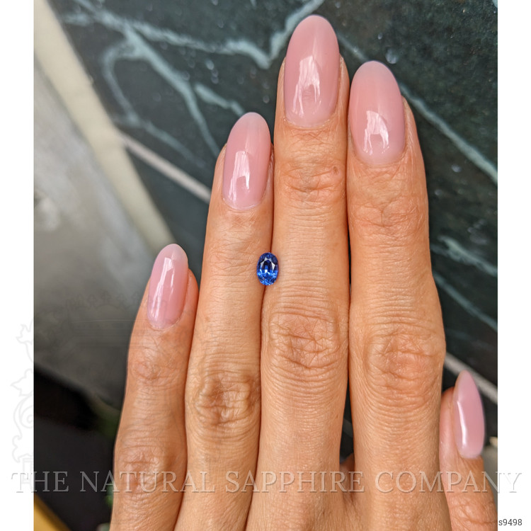 0.70 Ct. Blue Sapphire from Ceylon (Sri Lanka)
