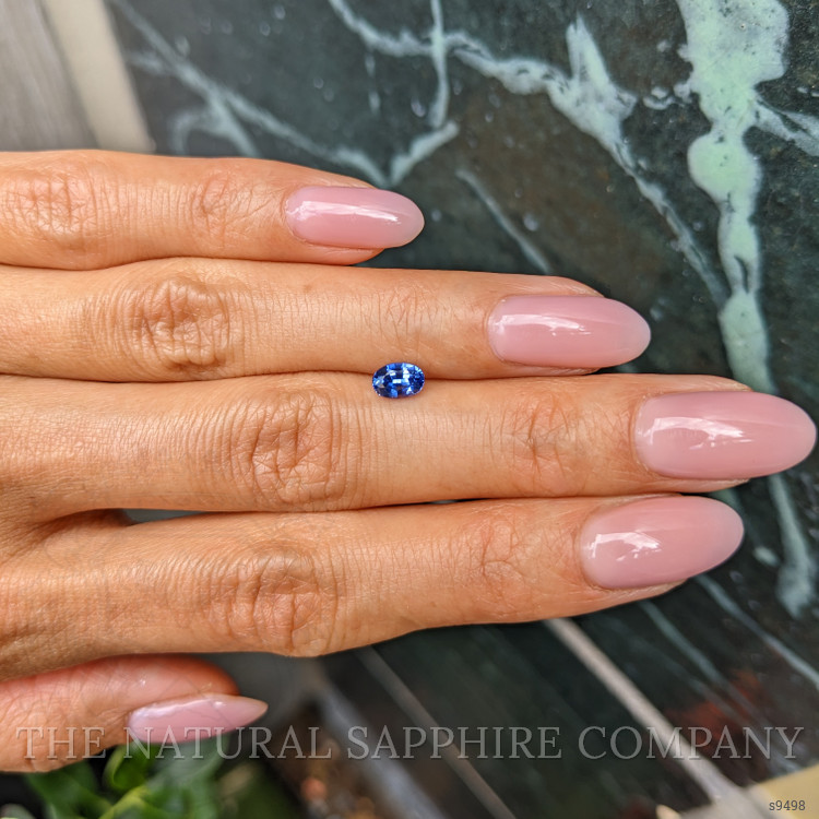 0.70 Ct. Blue Sapphire from Ceylon (Sri Lanka)