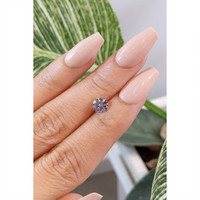 0.97 Ct. White Sapphire from Ceylon (Sri Lanka) Life Style