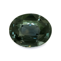 2.97 Ct. Bluish Green Sapphire from Ceylon (Sri Lanka) Video