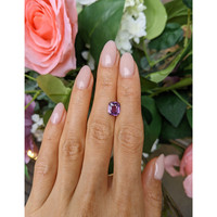 2.01 Ct. Purple Sapphire from Ceylon (Sri Lanka) Life Style
