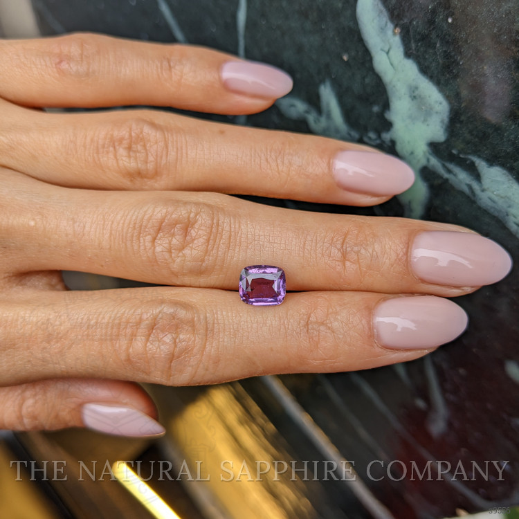 2.01 Ct. Purple Sapphire from Ceylon (Sri Lanka)