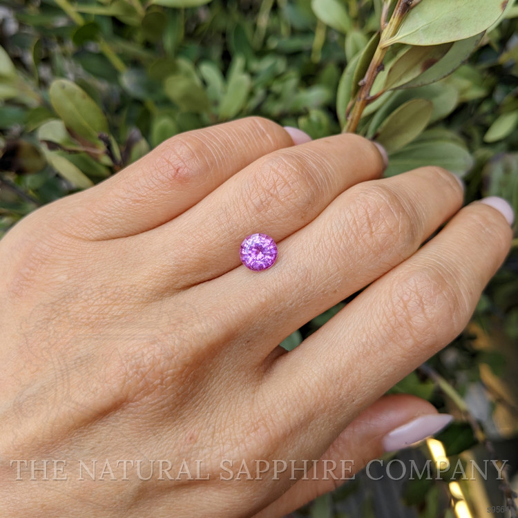 1.71 Ct. Purplish Pink Sapphire from Ceylon (Sri Lanka)