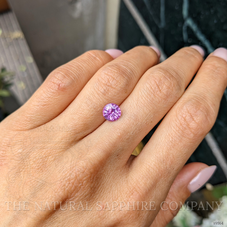 1.71 Ct. Purplish Pink Sapphire from Ceylon (Sri Lanka)