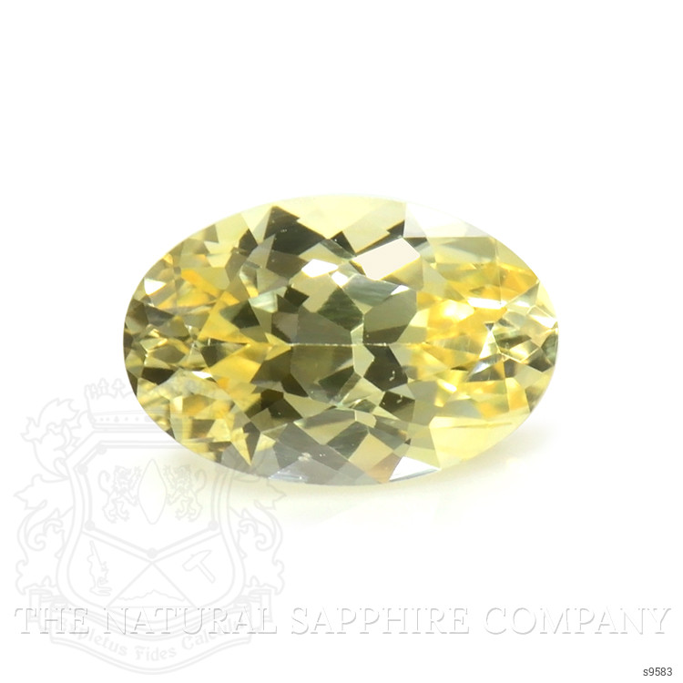 0.54 Ct. Yellow Sapphire from Ceylon (Sri Lanka)