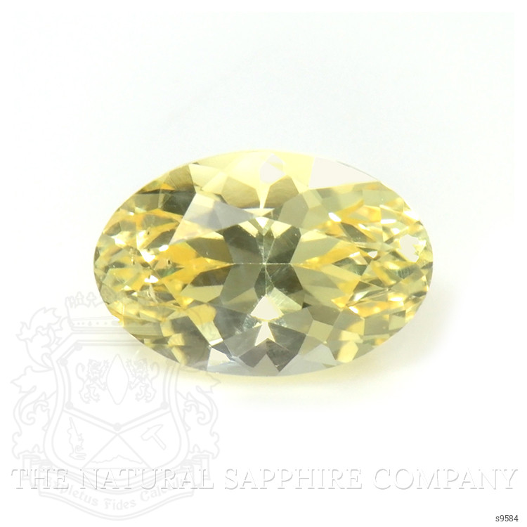 0.62 Ct. Yellow Sapphire from Ceylon (Sri Lanka)