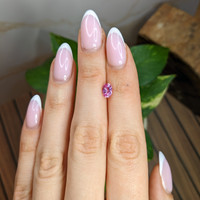 0.89 Ct. Pink Sapphire from Ceylon (Sri Lanka) Life Style