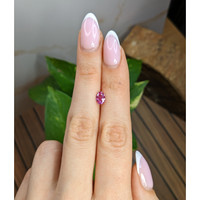0.92 Ct. Pink Sapphire from Ceylon (Sri Lanka) Life Style