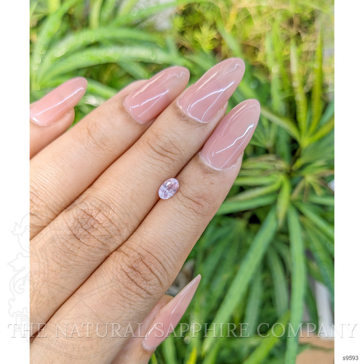 0.62 Ct. Pink Sapphire from Ceylon (Sri Lanka)