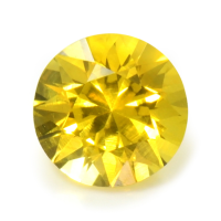 0.48 Ct. Orangish Yellow Sapphire from Ceylon (Sri Lanka) Video