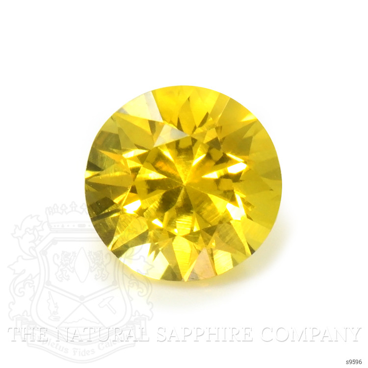 0.48 Ct. Orangish Yellow Sapphire from Ceylon (Sri Lanka)