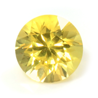 0.46 Ct. Orangish Yellow Sapphire from Ceylon (Sri Lanka) Video