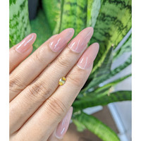 0.50 Ct. Orangish Yellow Sapphire from Ceylon (Sri Lanka) Life Style