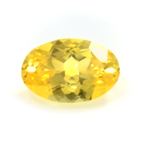 0.51 Ct. Orangish Yellow Sapphire from Ceylon (Sri Lanka) Video
