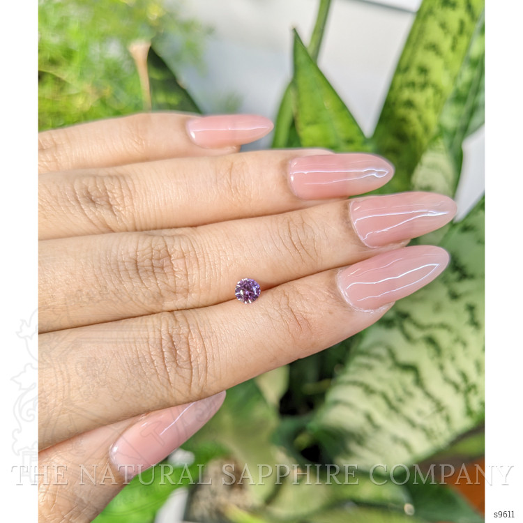 0.43 Ct. Pinkish Purple Sapphire from Ceylon (Sri Lanka)