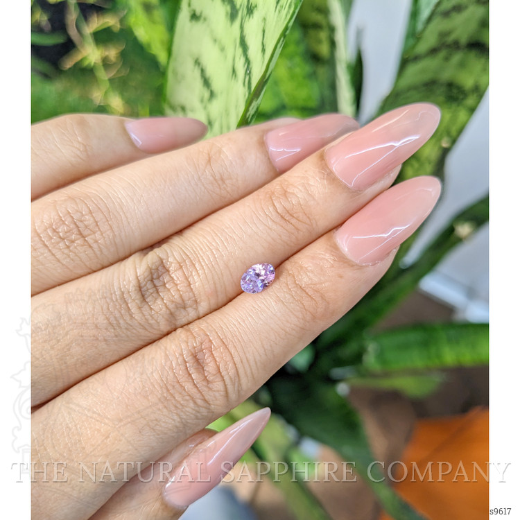 0.72 Ct. Purple Sapphire from Ceylon (Sri Lanka)